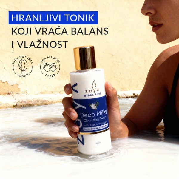 zoya mlečni tonik deep milky cleansing tonic