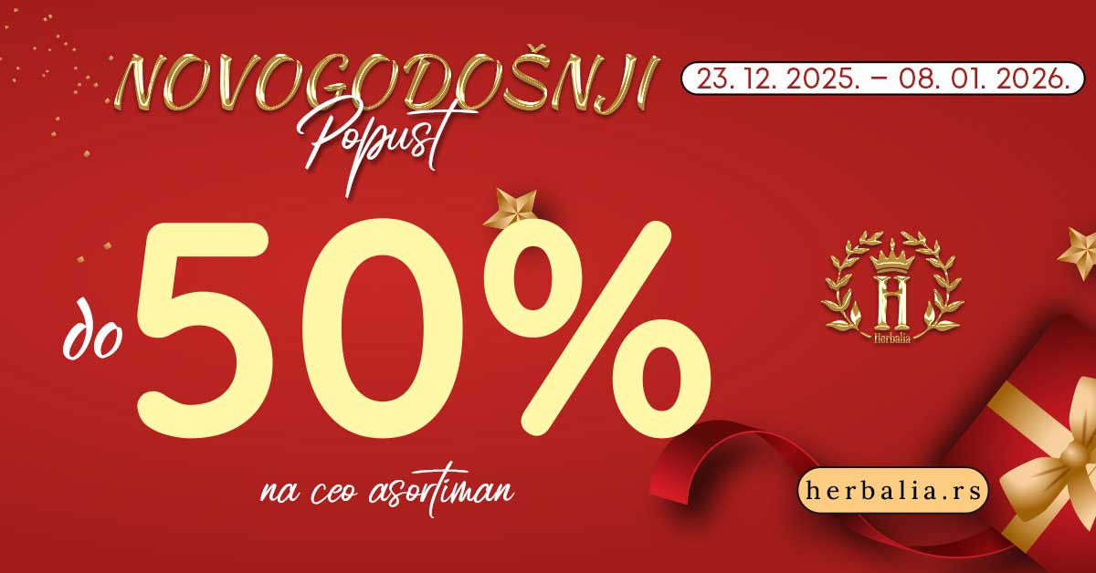 Novogodišnja akcija Herbalia