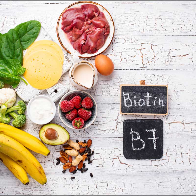 biotin za kosu u ishrani