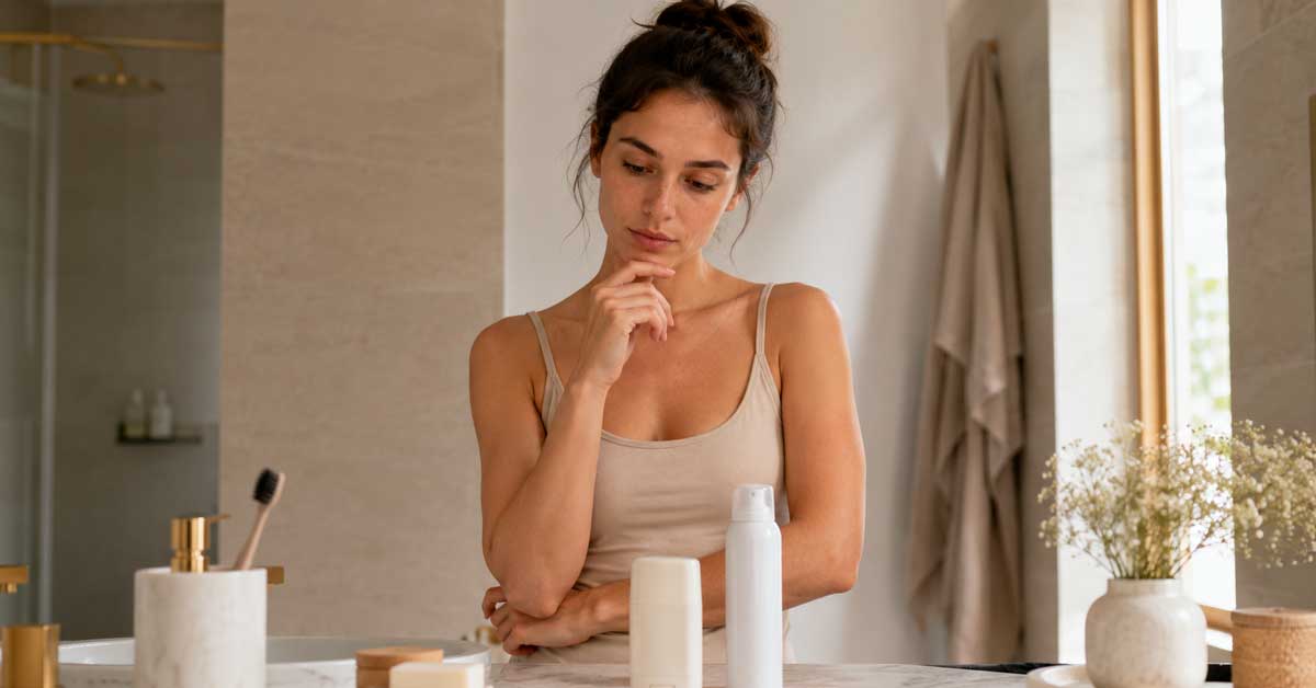 dezodorans vs antiperspirant