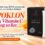 Promotional banner for Zoya Vitamin C powder cleanser offering a gift with purchase; orange-themed background and product packaging.