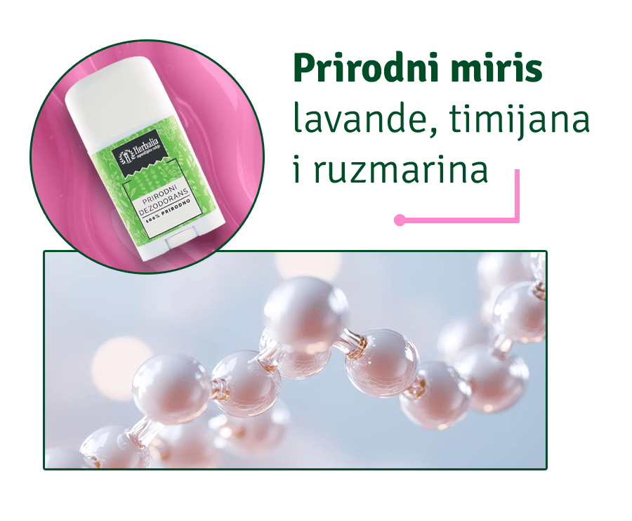 kako deluje prirodni dezodorans