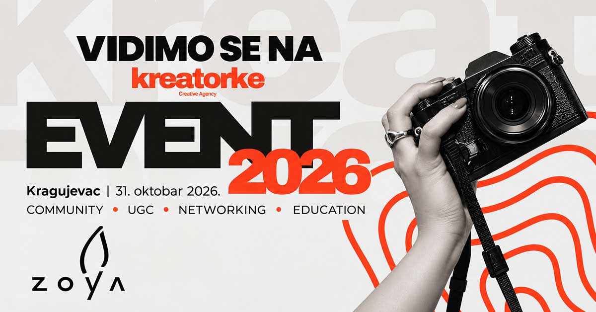 Zoya na Kreatorke eventu